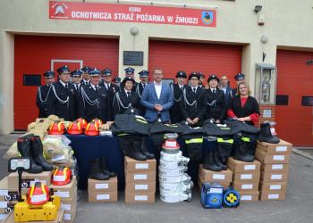 Nowy sprzęt i wyposażenie ratownictwa dla naszych strażaków
